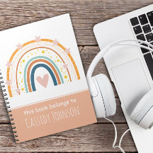 Pastel Regenbogen dieses Buch gehört zum Kinderhef