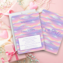 Pastel-Regenbogen-Himmel-Baby-Shower