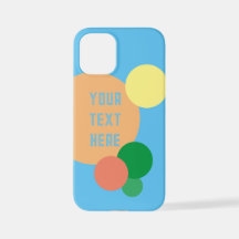 Pastel Regenbogen Konfetti Kreis Name Phone Case