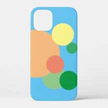 Pastel Regenbogen Konfetti umkreist iPhone / iPad 