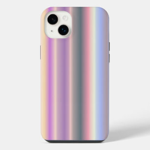 Pastel-Regenbogen-Streifen - Muster iPhone 14 Plus Hülle