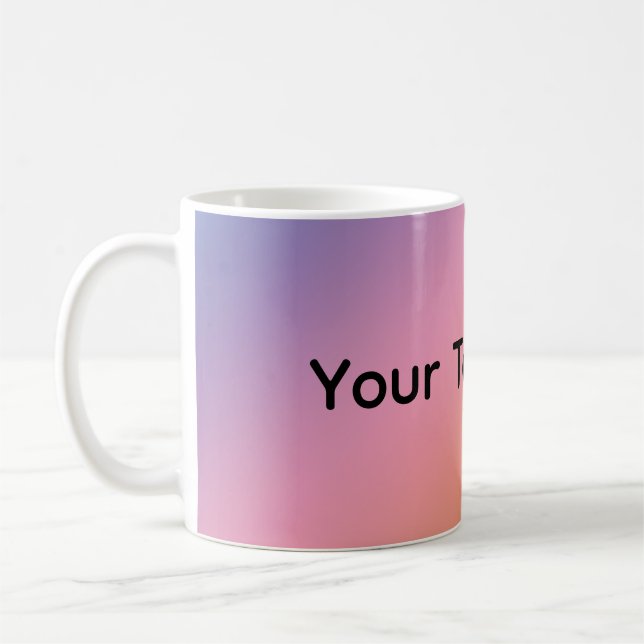 Pastel-Regenbogen-Tasse Kaffeetasse (Links)