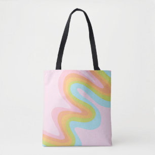 Pastel-Regenbogenkniggle Tasche