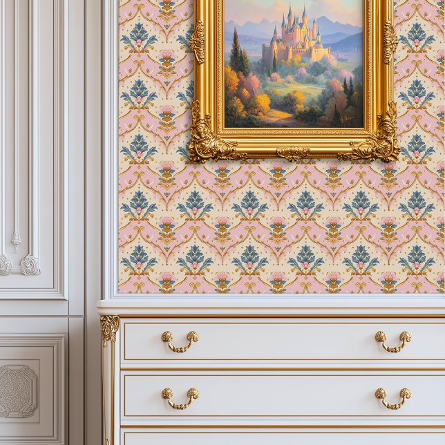 Pastel Regency Bloom Princesscore Tapete (Pastel Regency Bloom Princesscore Wallpaper)