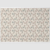 Pastel Retro-Fahrräder mit Blume