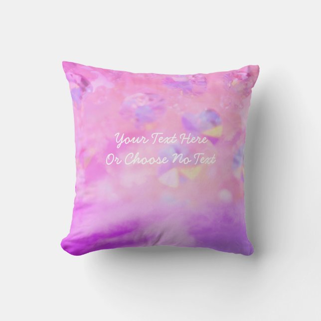 Pastel Retro Pink Lila ästhetische Liebe Herz Kissen (Vorderseite)