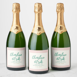 Pastel Retro Pinky Handwriting Hochzeit