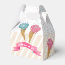Pastel Retro Wasserfarben Ice