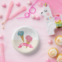 Pastel Retro Wasserfarben Ice