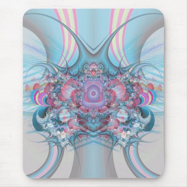 Pastel Rose Mousepad (Vorne)