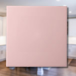 Pastel-Rose Quarz Solid Color | Classic | elegant Fliese<br><div class="desc">Pastel-Rose Quarz Solid Color | Classic | elegant | Trendy | Stilvoll | Geschenk</div>