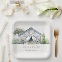 Pastel Rustic Dusky Barnyard Farm Thema Hochzeit