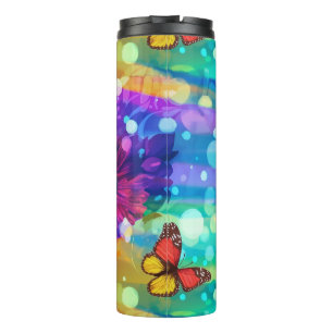 Pastel-Schmetterling-Traum Thermosbecher