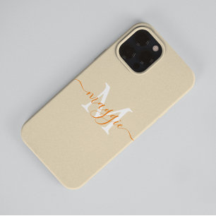 Pastel Schrift Monogramm Case-Mate iPhone 14 Pro M Hülle