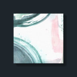 Pastel Scribe - Wasserfarbe Leinwanddruck<br><div class="desc">Pastel Scribe III von Grace Popp. Verfügt über nahe Formen im Aquarellstil. Besteht aus verschiedenen Farben.</div>