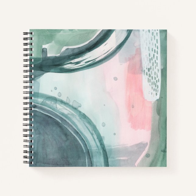 Pastel Scribe - Wasserfarbe Notizbuch (Vorderseite)