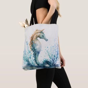 PASTEL-SEEPFERDE TASCHE
