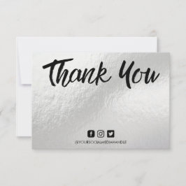 Pastel Silver Silver Danke an Message Media Insert