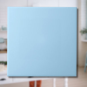 Pastel Sky Solid Color Classic elegant Fliese
