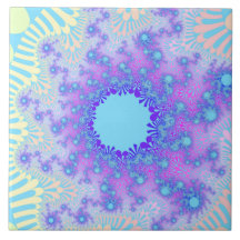 Pastel Sky Sunburst