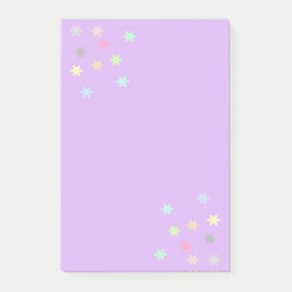 Pastel Snowflakes Post-it® Notes