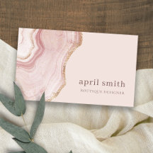 Pastel Soft Blush Rose Gold Agate Marmortextur