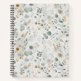 Pastel Soft Sanctuary Spiral Journal Notizbuch