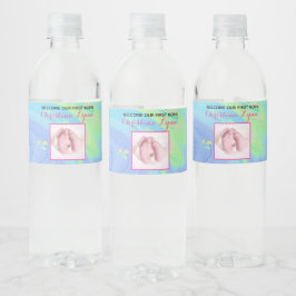 Pastel Spiral Welcome Baby Birth "Sip & See" Party