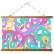 Pastel Spirals Abstrakt