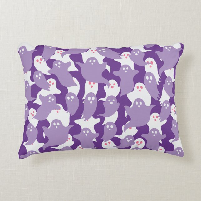 Pastel Spooktacular Halloween Dekokissen (Vorderseite)