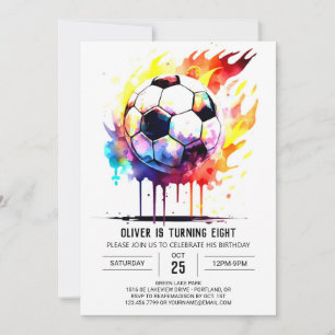 Pastel Sports Printable Kindergeburtstag Einladung