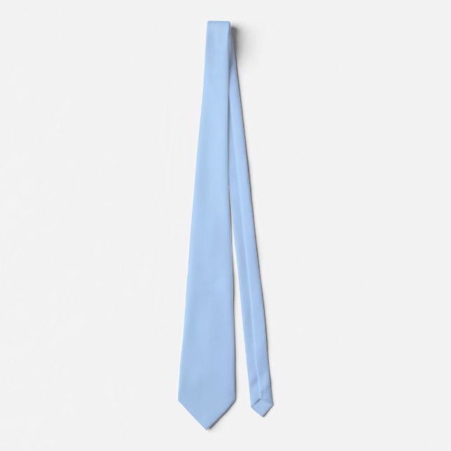 Pastel Spring Blue Krawatte (Vorderseite)