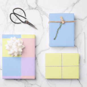 Pastel Spring Geschenkpapier Set