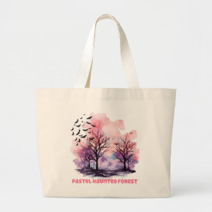 Pastel Spuk Forest Jumbo Stoffbeutel