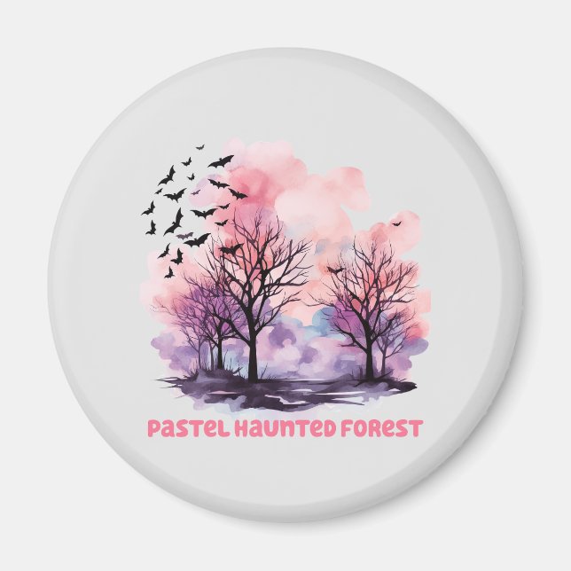 Pastel Spuk Forest Magnet (Vorne)
