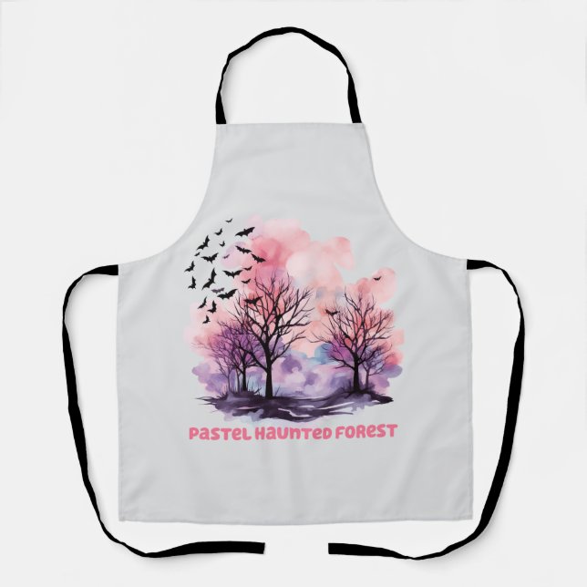 Pastel Spuk Forest Schürze (Vorderseite)