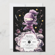 Pastel Spy Ninja Geburtstag