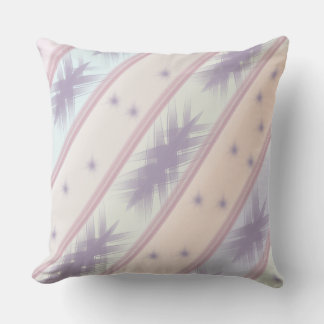 Pastel Star Abstract Throw Pillow Kissen