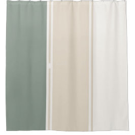 Pastel Stripes Variation 2 – Simple and Sleek Duschvorhang