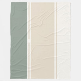 Pastel Stripes Variation 2 – Simple and Sleek Fleecedecke