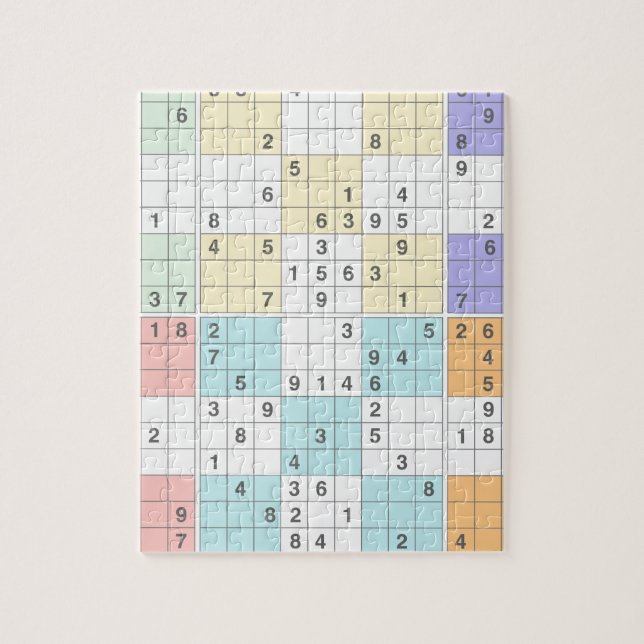 Pastel-Sudoku (Vertikal)