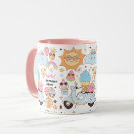Pastel Summer Vibes Tasse