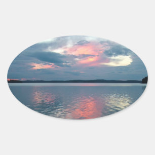Pastel Sunset autocollants personnalisés