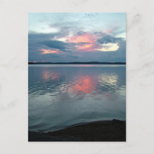 Pastel Sunset carte postale personnalisée