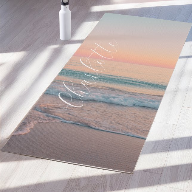 Pastel Sunset Custom  Yogamatte (Pastel Sunset Custom Yoga Mat)
