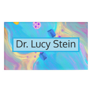 Pastel Synapse Namenschild