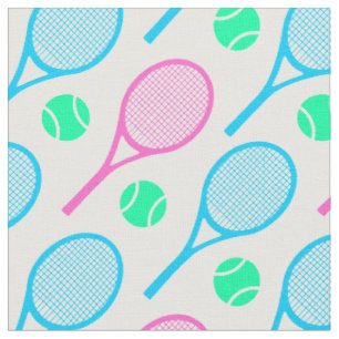 Pastel Tennisschläger - individuell einstellbar! Stoff