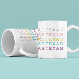 Pastel Texas, Texas, Texas Kaffeetasse