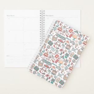 Pastel Tourist Muster Planer