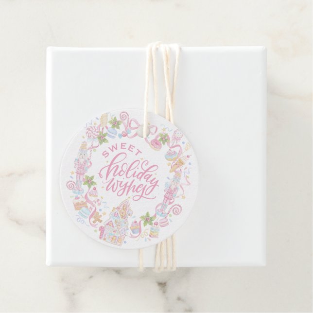 Pastel Treats | Sweet Holiday Wishes Geschenkanhänger (Beispiel)
